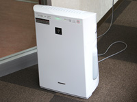 最新の空気清浄機も完備